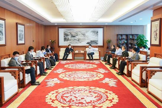 華能集團有限公司總經(jīng)理、黨組副書記鄧建玲會見電力規(guī)劃設計總院院長杜忠明