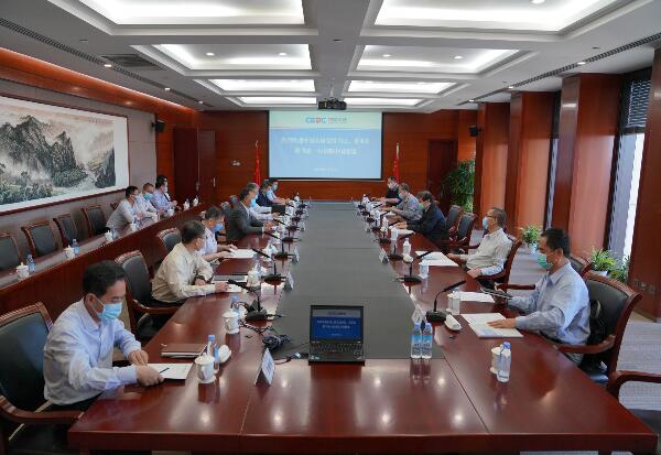 中國能建集團(tuán)黨委書記、董事長汪建平會(huì)見中國大唐黨組書記、董事長陳飛虎一行