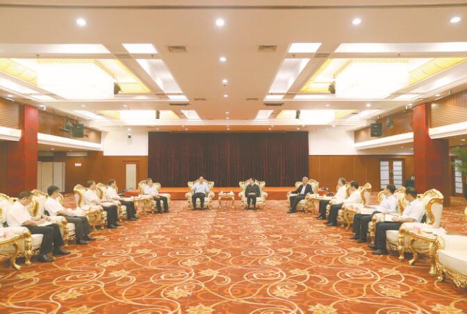 河南省委書記王國生、省長尹弘會見國家電網(wǎng)董事長、黨組書記毛偉明