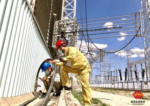 國家能源集團寧夏電力公司全力應對高溫“大烤”搶發(fā)電
