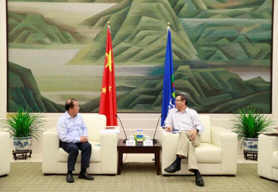 國(guó)家電投黨組書記、董事長(zhǎng)錢智民會(huì)見上海交通大學(xué)校長(zhǎng)、中國(guó)工程院院士林忠欽