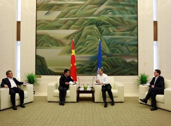 錢智民會見吉林省委常委、長春市委書記王凱