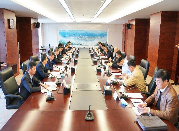 中國能建黨委書記、董事長宋海良拜會三峽集團(tuán)董事長雷鳴山