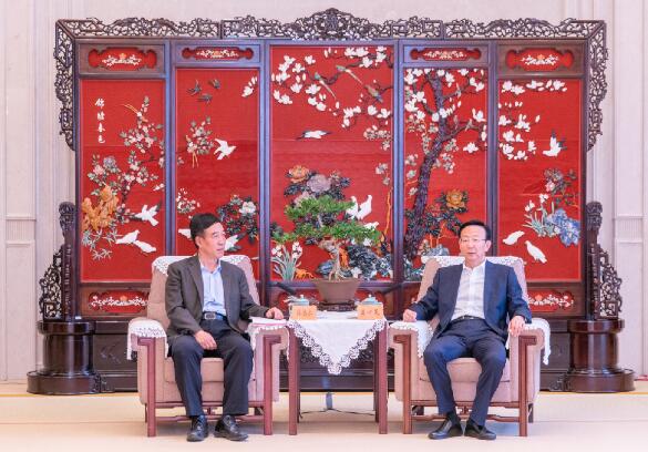 中國能建總經(jīng)理、黨委副書記孫洪水拜訪揚(yáng)州鎮(zhèn)江主要領(lǐng)導(dǎo)