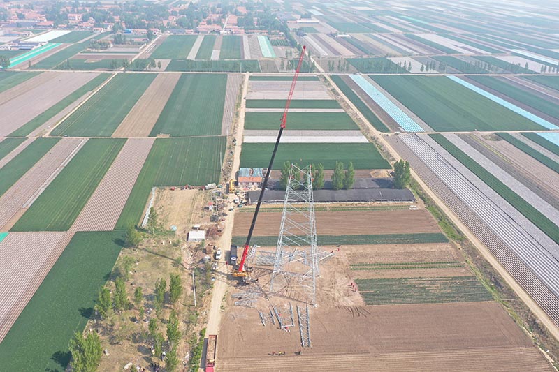 山東沭河~智圣500千伏線路工程竣工投運(yùn)