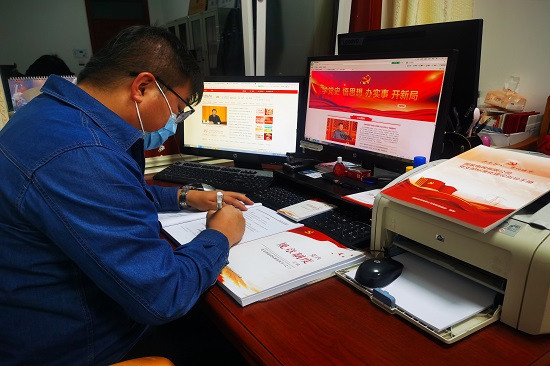 國網甘肅張掖供電公司:“線上+線下”助推“疫”線黨員素質提升