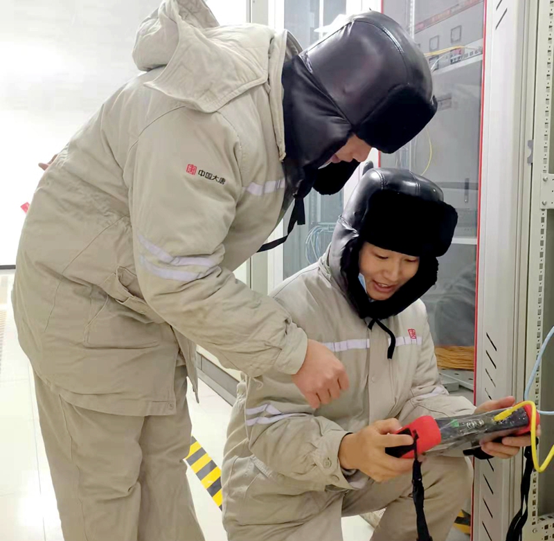 大唐環(huán)境特許經(jīng)營分公司:硬核出擊 防寒保電