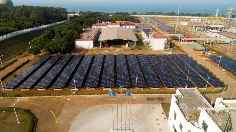 集風光儲一體！中國海油潿洲油田群光伏電站正式投運