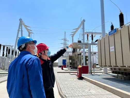 送電了!北疆達(dá)茂最大的農(nóng)業(yè)集中地新建的烏克110千伏變電站正式啟動(dòng)投運(yùn)