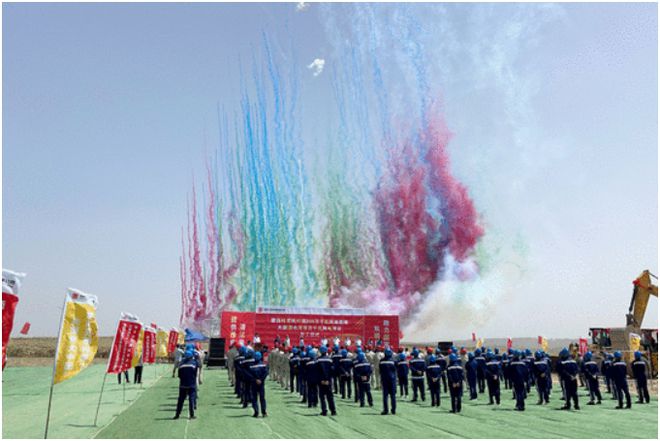 大唐蒙西100萬千瓦風電大基地項目開工