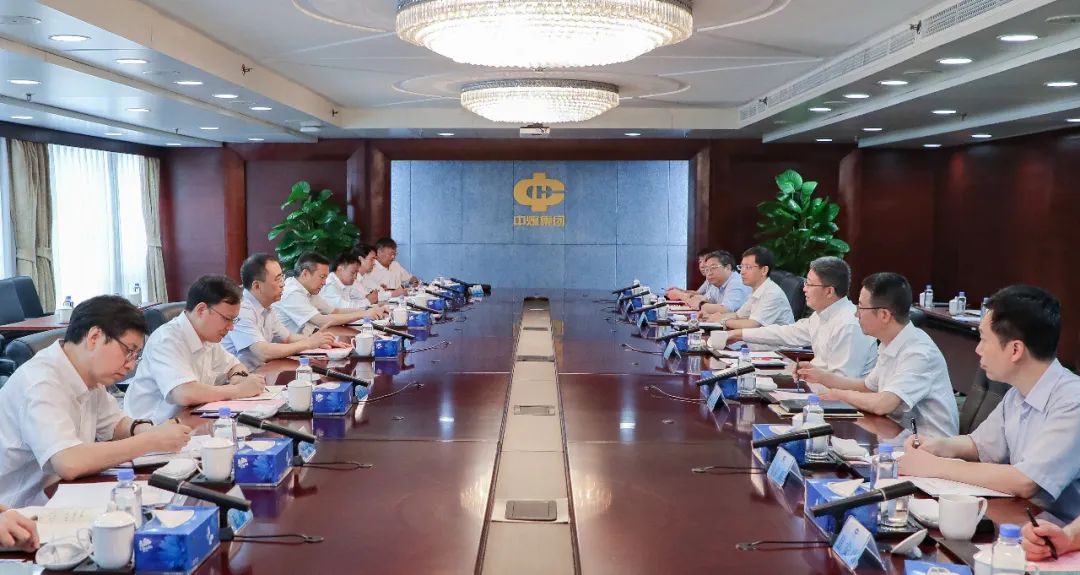 鄒磊、劉明勝拜會中煤集團黨委書記、董事長王樹東