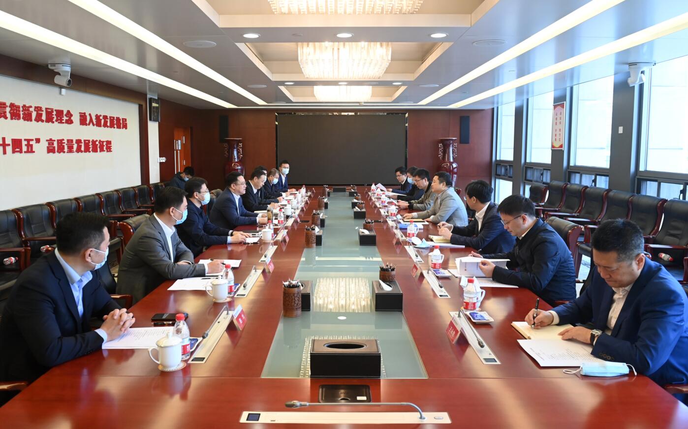 華北能源監(jiān)管局黨組書記、局長童光毅赴大唐國際發(fā)電股份有限公司調(diào)研