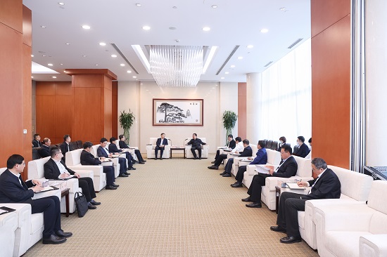 華能集團有限公司總經(jīng)理、黨組副書記鄧建玲會見淄博市委書記馬曉磊