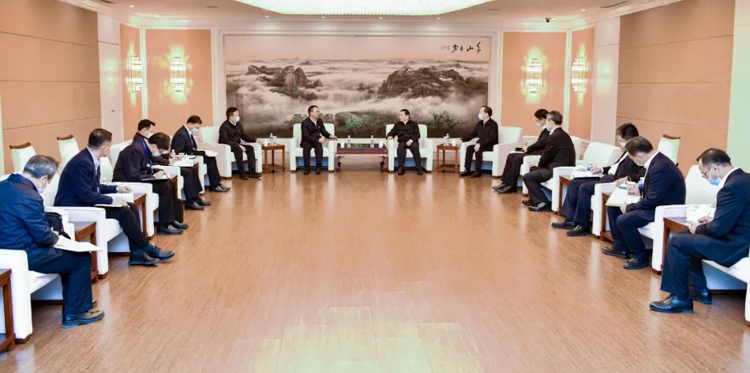 鄒磊、劉明勝拜會遼寧省委書記郝鵬、省長李樂成