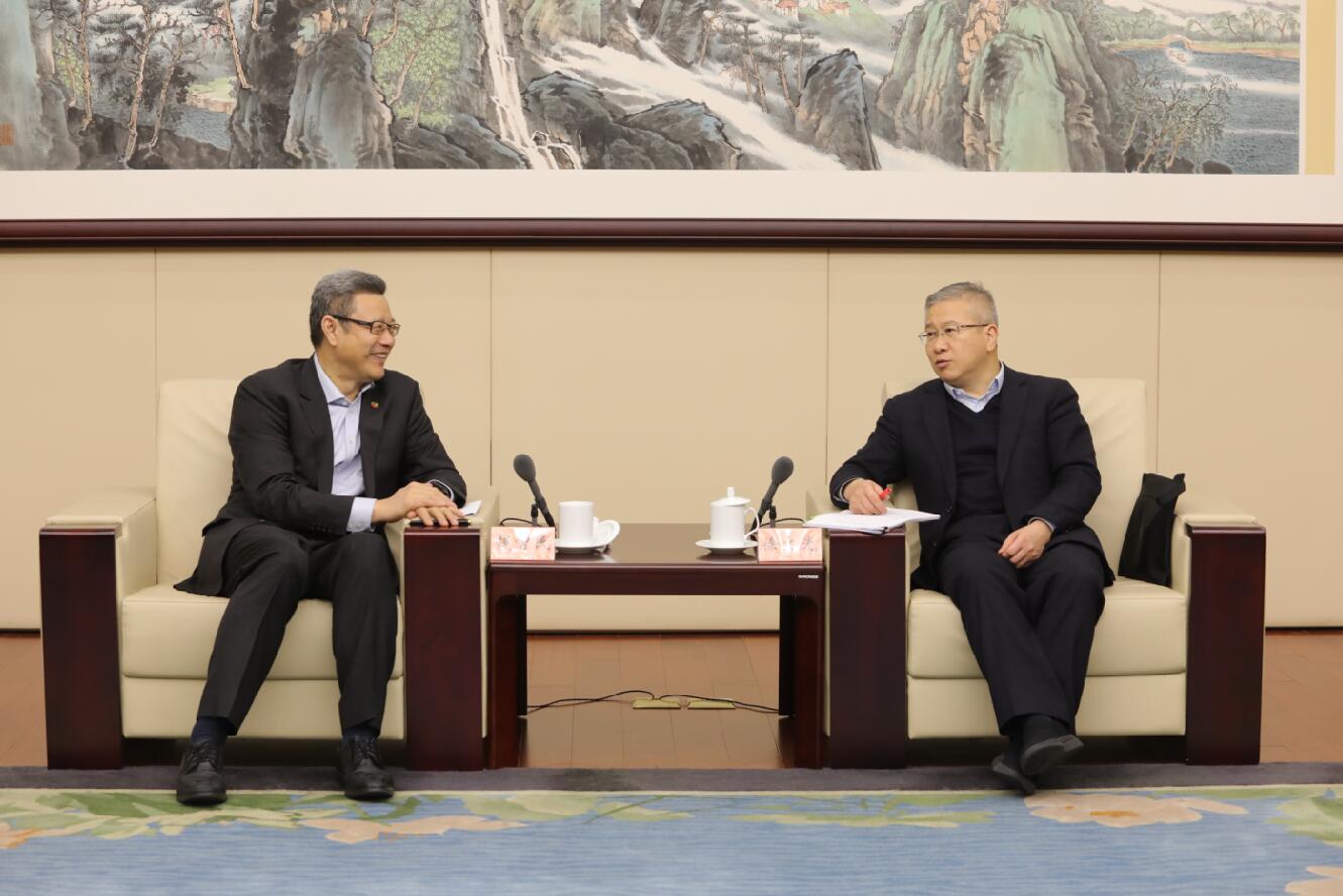 國家電投黨組書記、董事長錢智民拜會浙江省委常委、常務(wù)副省長徐文光