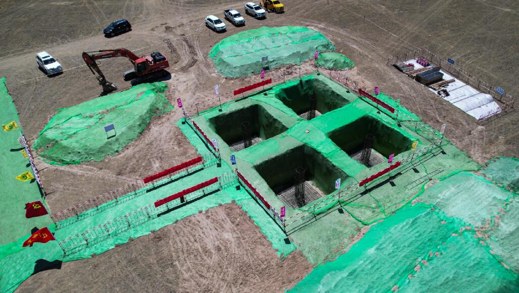 國家電投白音華電廠500千伏送出工程開工建設(shè)