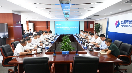 中國電建黨委常委、副總經(jīng)理劉源會見云浮市委副書記、市長李慶新