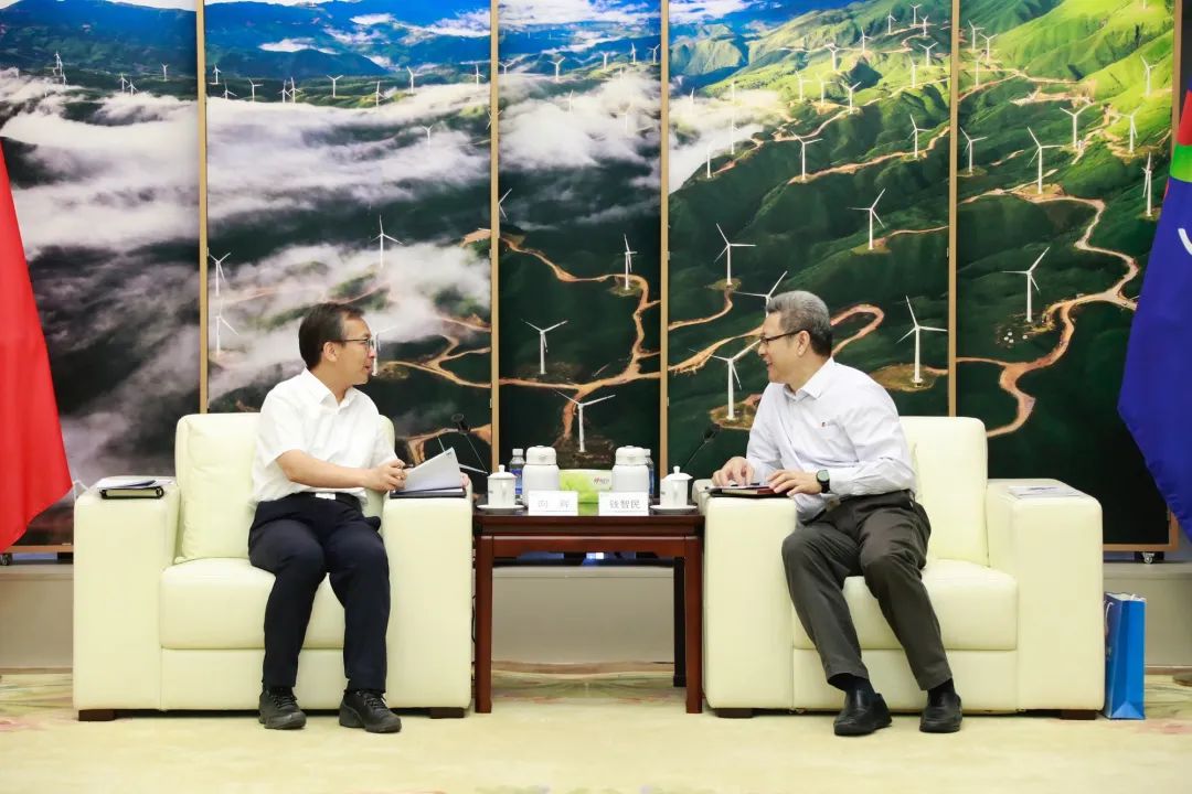 國(guó)家電投黨組書記、董事長(zhǎng)錢智民會(huì)見河北省滄州市市長(zhǎng)向輝