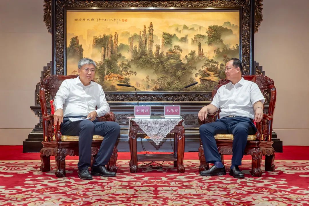 國家能源集團(tuán)黨組書記、董事長劉國躍拜會湖南省委副書記、省長毛偉明