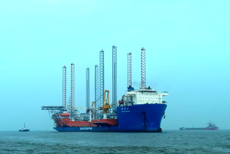 可用于風(fēng)電安裝!招商局重工兩座海工平臺出口阿聯(lián)酋