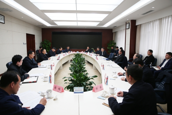 中國電建黨委書記、董事長丁焰章拜會水利部黨組書記、部長李國英