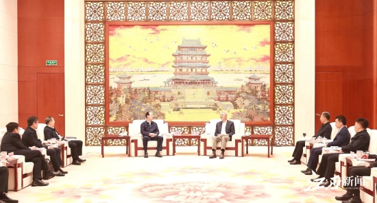 中國電建黨委書記、董事長丁焰章拜會(huì)江西省委書記尹弘