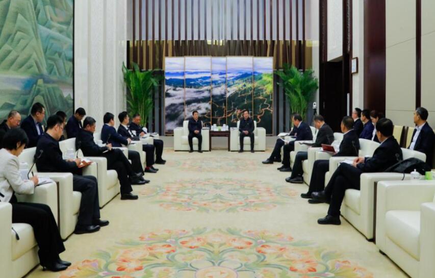 國家電投黨組書記、董事長劉明勝會見遼寧省委常委、沈陽市委書記王新偉