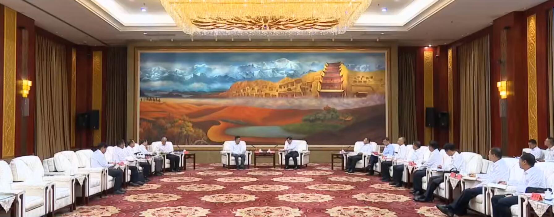 國家電投董事長劉明勝、總經(jīng)理栗寶卿拜會甘肅省委書記胡昌升、省長任振鶴