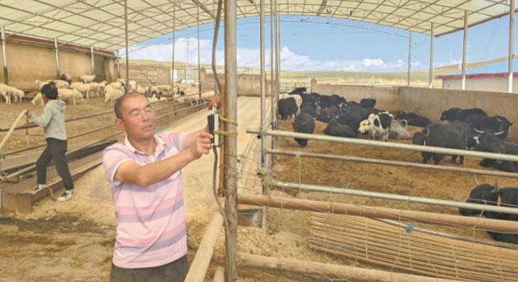 青海央隆鄉(xiāng)：通了大網(wǎng)電，牧民的生活日新月異