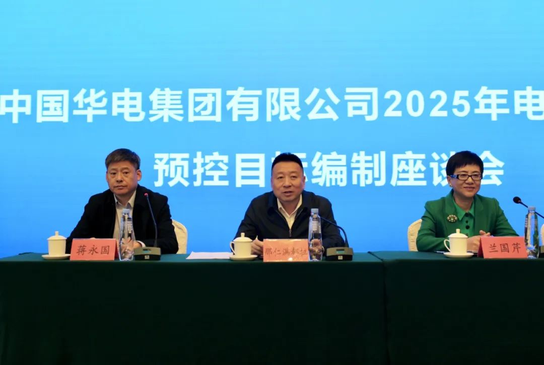 華能集團(tuán)2025年電、熱量預(yù)控目標(biāo)編制座談會(huì)在呼和浩特召開