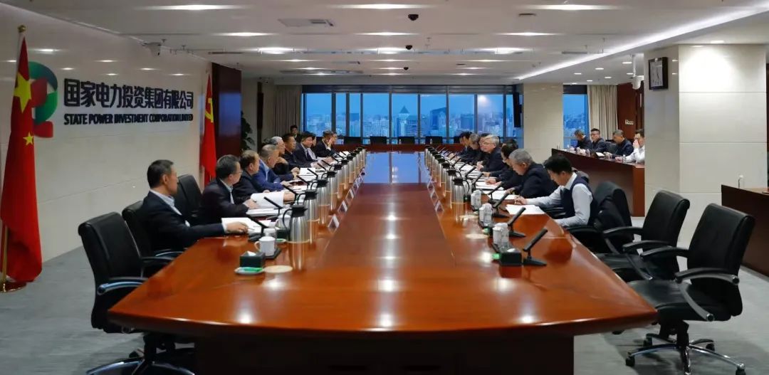 國家電投總經(jīng)理、黨組副書記栗寶卿會見東方電氣總經(jīng)理、黨組副書記張彥軍