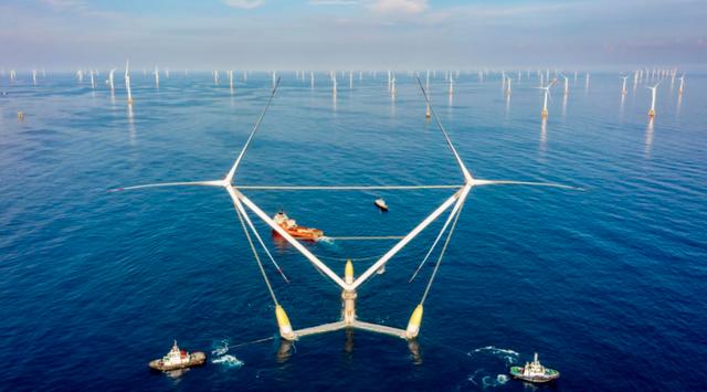 全球最大漂浮式風(fēng)電平臺(tái)“明陽天成號(hào)”正式投運(yùn)
