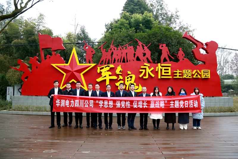 華潤(rùn)電力四川公司聯(lián)合華潤(rùn)集團(tuán)在川企業(yè)開(kāi)展“學(xué)思想、強(qiáng)黨性、促增長(zhǎng)、贏戰(zhàn)略”主題黨日活動(dòng)