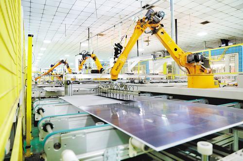 這家民企，每14秒下線(xiàn)一塊光伏組件