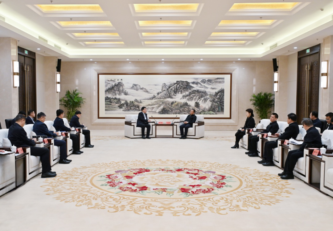 大唐集團(tuán)董事長呂軍、總經(jīng)理張傳江拜會(huì)內(nèi)蒙古自治區(qū)黨委書記孫紹騁政府主席王莉霞