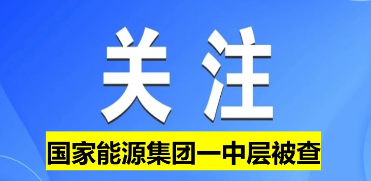 國家能源集團一中層被查！